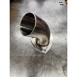 WHISKEYBENTMOTORSPORTS.COM KAWASAKI MULE PRO-MX FXT FXR FX PERFORMANCE 45° BEND EXHAUST TIP 2016-2023