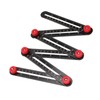 Aluminum Alloy Multi Angle Measuring Ruler Universal Opening Locator Measurement