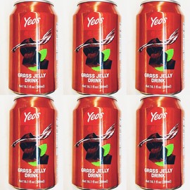 Grass Jelly Drink, 10.1 fl oz, Pack of 6