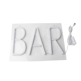 Neon Light 3‑Dimensional USB Wall Sign Lamp Decoration for Bar Pub Store Club Home Party