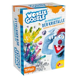 Lisciani - WOOZLE GOOZLE - The Science of Crystals - Experiments for Children from 8 Years - Crystal Growing Experiments: Magic of Crystals - Made in Italy