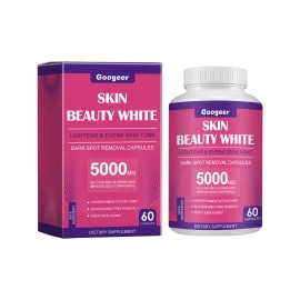 Googeer Freckle Whitening Capsule Effective for Dark Spot Removal and Facial Scar CareSize: 60 CAPSULES