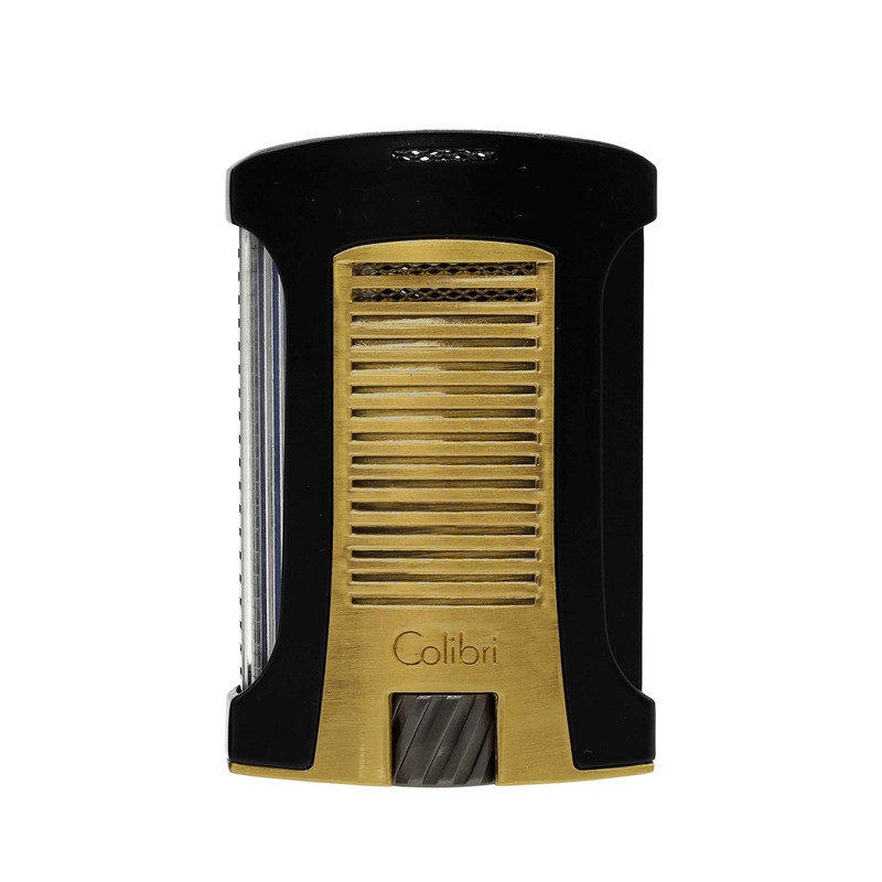 Colibri Daytona Windproof Butane Torch Lighter: Adjustable Flame, Refillable Single-Jet