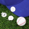 DFsucces Golf Markers, Set of 2, Stylish Golf Cap Clip