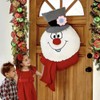 Christmas Tree Topper Singing Snowman Hugger for Winter Party Holiday