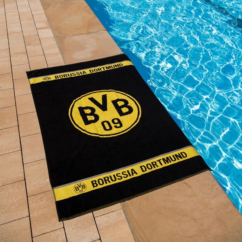 Borussia Dortmund BVB Hand Towel Emblem 50 x 100 cm