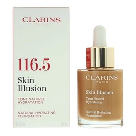 Clarins Skin Illusion Natural Hydrating Foundation 1 FL OZ 116.5 COFFEE