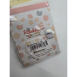 San-X Rilakkuma Bear Mini Memo Note Pad Kawaii Bear Cat Theme Mini Notepad New!