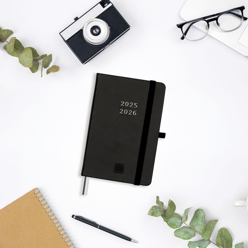 Finocam - Diary Minimal 18 Months 2025 2026 Horizontal Week