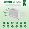 Upgrade FLRQB5AH18M11 MERV 11 Replacement Filter Compatible with Trane QuikBox