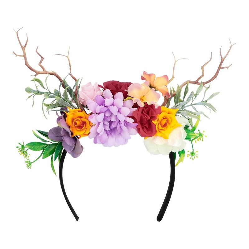 Boland 50031 - Headband Fantasy, Natural Goddess, Flower Wreath, Accessory