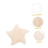 IWOWHERO 2pcs Star Shape Exfoliating Bath Sponge Brush Scrubber for