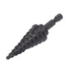 Cone Cutter, Step Drill Bit For Metal,HSS Spiral Groove Pagoda