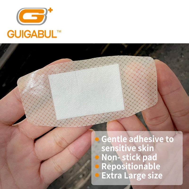 G+ GUIGABUL Silicone Adhesive Bandages for Elderly Sensitive Skin -