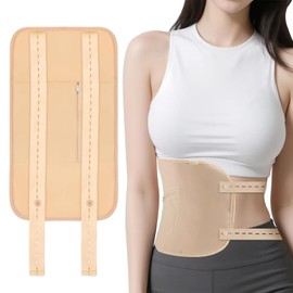 MICJLLT 1 Pcs Reusable Wrap Castor Oil Pack Wrap Kit,Adjustable Castor Oil Pack Improve Circulation Digestion,Caster Oil Oack Wrap Kit for Liver Aid Sleep Auxiliary Liver and Abdominal Muscles(Not Castor Oil)