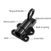 Bhina Pack of 2 automatic locking door latch, spring lock,