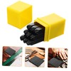 DOITOOL 9Pcs Stamp for Leather Craft Durable Stamping Tools for