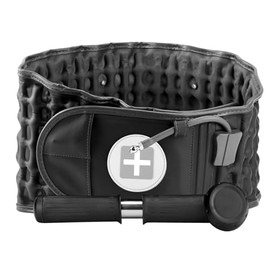 Faja para Dolor de Espalda Baja, Soporte Lumbar Transpirable para Mujeres y Hombres, Cinturón de Soporte Lumbar Ajustable con 7 Varillas para Hernia  