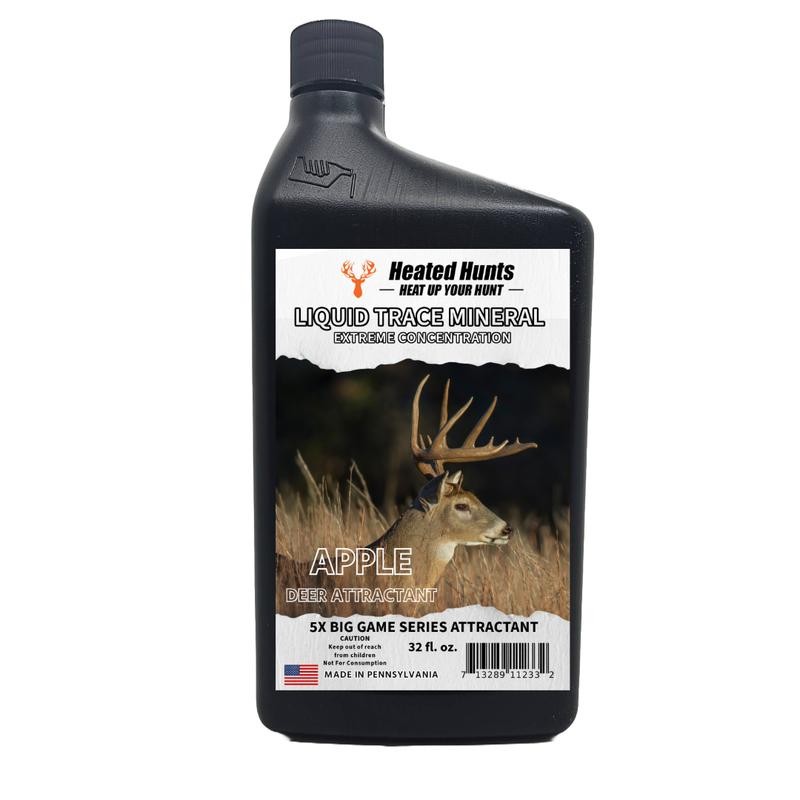 Heated Hunts Liquid Trace Mineral Concentrate for Whitetail Deer, 32oz