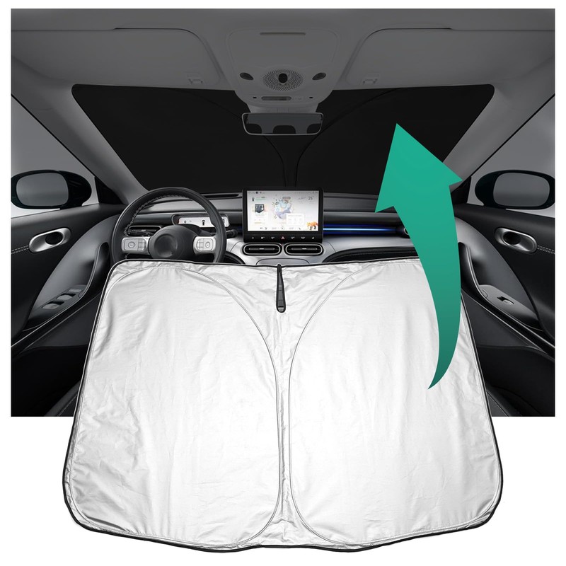 YEE PIN Sun Protection Car Compatible with Smart 1 2023