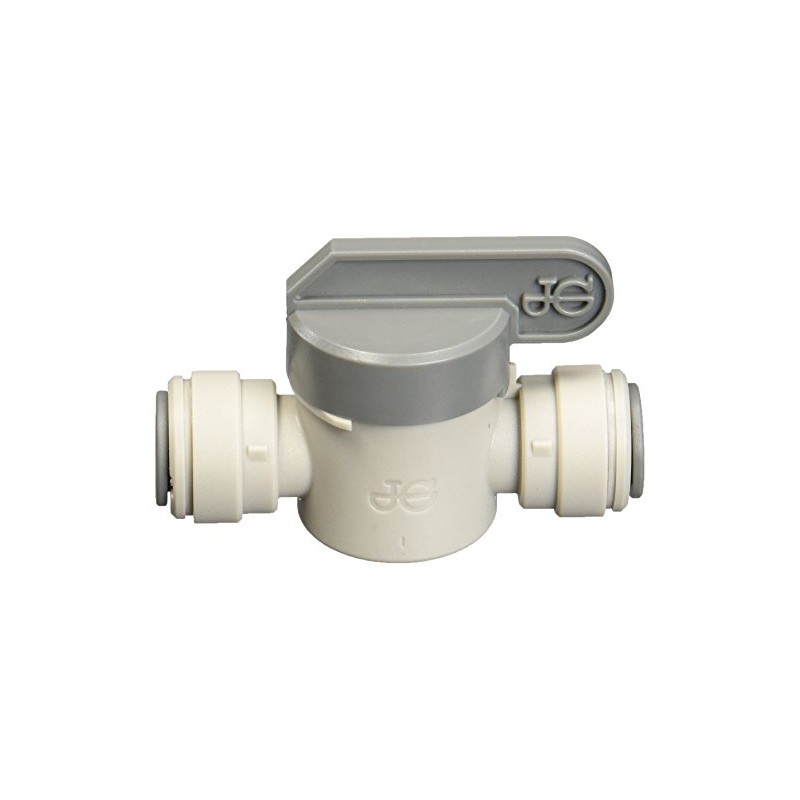 John Guest Grey Acetal Shut Off Valve Connection 1/2 inch