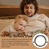 Bonus Dad Stepdad Gifts from Son Daughter Morse Code Bracelet