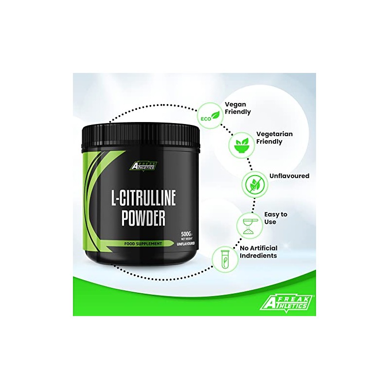 L-Citrulline Powder 500g Unflavoured by Freak Athletics