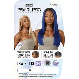 Outre Lace Front Wig - Melted Hairline - Swirlista - Swirl 113 (DRFF2/VANILLA MOCHA)