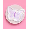 xo, Fetti Butterfly Foil Paper Plates - 25 pk, 9"