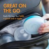 Boon Baby Bottle Storage Buns - Travel Holders for Nursh
