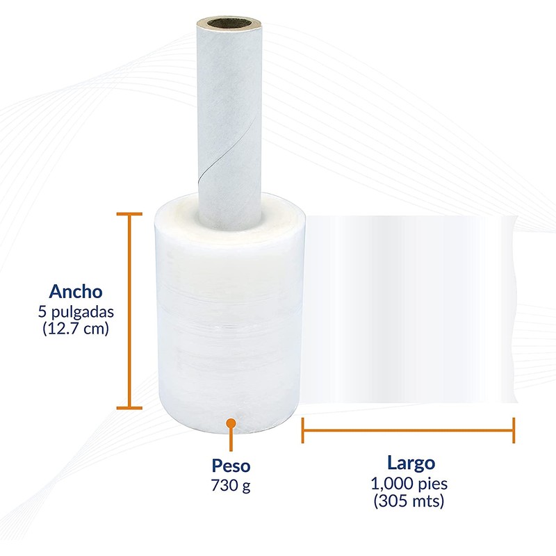 Mini Rollo De Emplaye, con mango tipo maraca, Playo, Strech