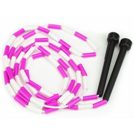 Jump Rope 12-Pack - Pink, Blue, Black and White Skip Ropes for Exercise - Outdoor Jump Rope for Kids, Adults and Athletes - Family Fun Toys and Games