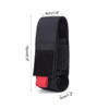 Molle Flashlight Holster, Tactical Torch Holder with Side Elastic Storage