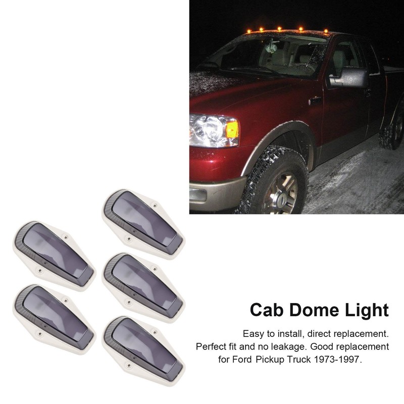 5 Set LED Cab Roof Top Lights Cab Dome Light