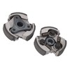 2 Pcs 3 Shoes Centrifugal Clutch Plate Improved Handling Metal