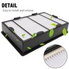 Hopypeyfiy 3 Pack HAPF600 Replacement Filter B and 3PCS pre