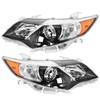 WFLNHB Headlights Assembly Replacement for Toyota Camry SE Style 2012