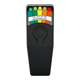 EMF Meter, Portable Electromagnetic Field Emf Reader, Multi Segment LED Display Ghost Hunting Paranormal Equipment Tester 50Hz-20000Hz, Black