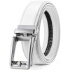 CHAOREN Men's Business Belt, Auto Lock, Large Size, Genuine Leather,