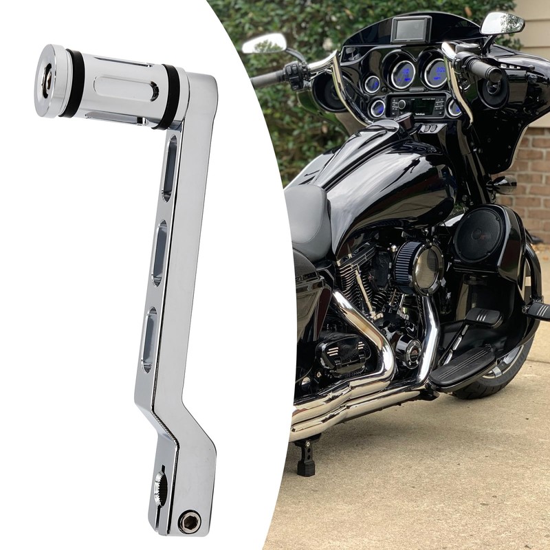 Hoypeyfiy Motorcycle Heel Toe Gear Shift Lever Gear Shift Pedal