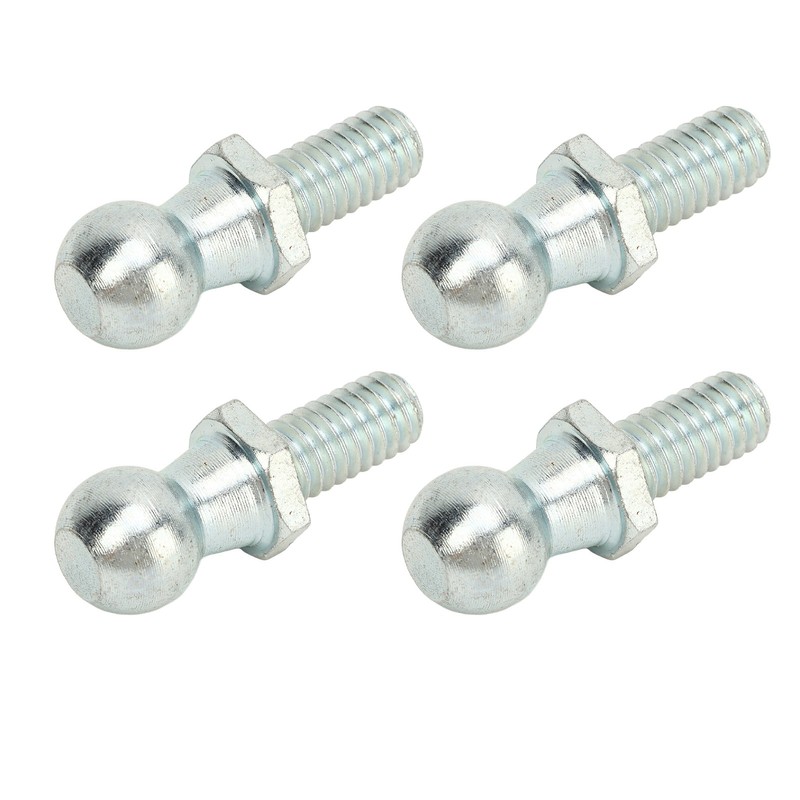 4PCS 13mm Ball Studs with Hardware 5/16in 18 Thread Long