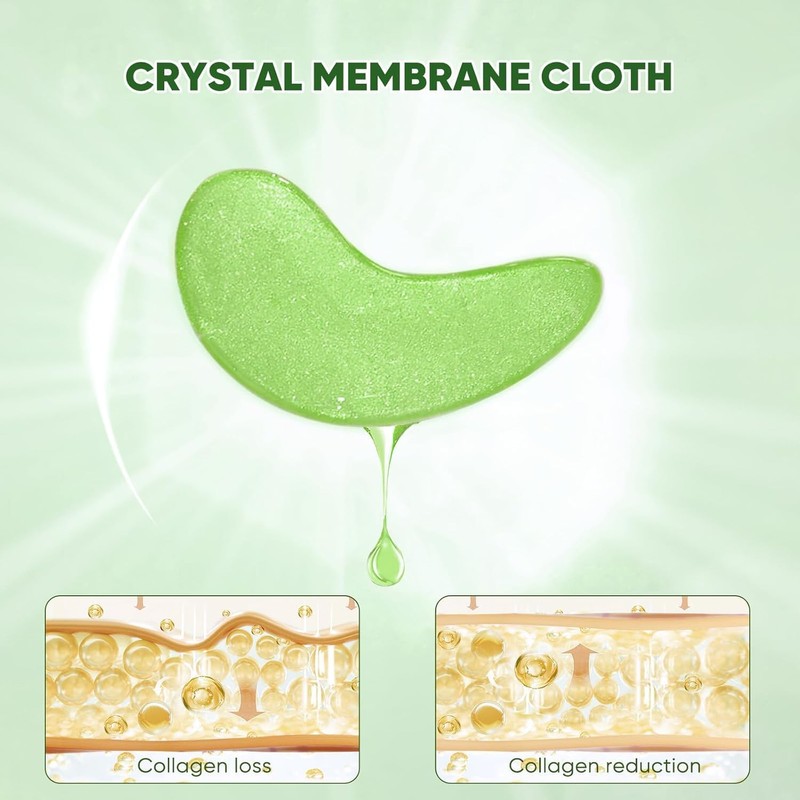Parches de ojos Aloe Vera 60 Piezas, Parches para las