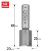 Trend Professional Straight Two Flute Router Cutter, 1/2 Inch Shank,