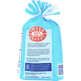 Three Bakers, Bread White Whole Grain, 17 Ounce