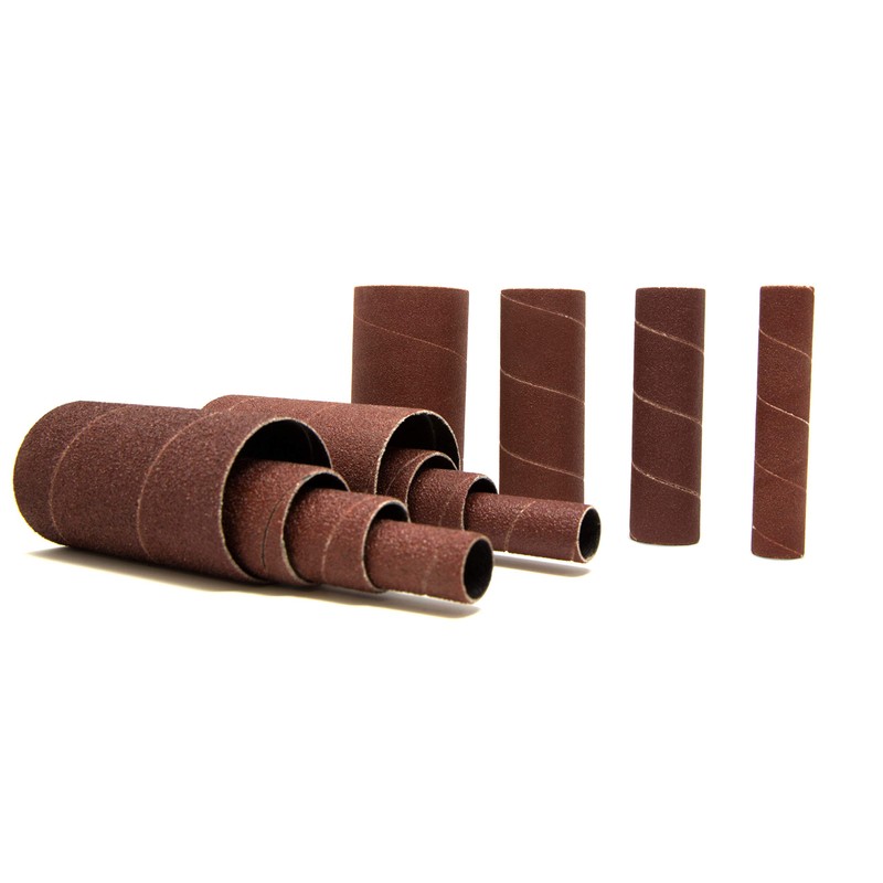 WEN 5932SPC Replacement Spindle Sanding Sleeves, Assorted Sandpaper Grits, 12