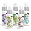 Clean-n-Fresh Toilet Spray, Travel Essentials Variety Pack of 5 -