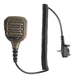 Pdflie IP65 Waterproof Shoulder Mic with 3.5mm Listen Earpiece Compatible for Motorola Yaesu Vertex Standard Radios VX-261 EVX-261 EVX-531 EVX-534, Walkie Talkie Speaker Handheld Microphone