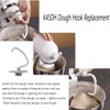 K45DH Dough Hook Replacement for Kitchen-Aid K45 K45SS KSM90 4.5