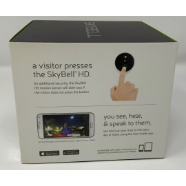 Skybell HD Wi-Fi Video Doorbell Camera (works with Nest) Bronze NEW