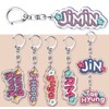 KPOPIRUDA Keychain Idol Bangtan Name Signature Merchandise for B-TS Keyring